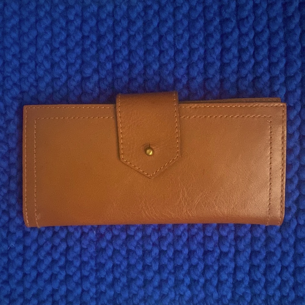 Madewell Leather Post Wallet NWT